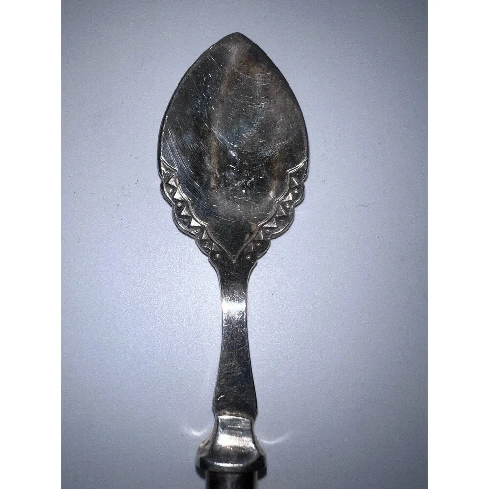 JB Sheffield England Dessert Knife Fruit Spoon Set Mother of Pearl J. Blyde